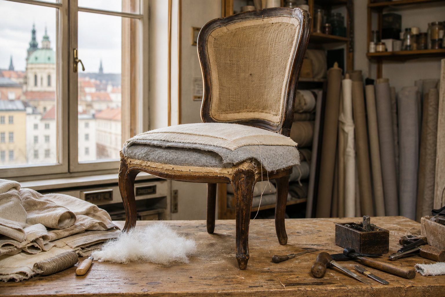 Inside Hurka Seat Works
