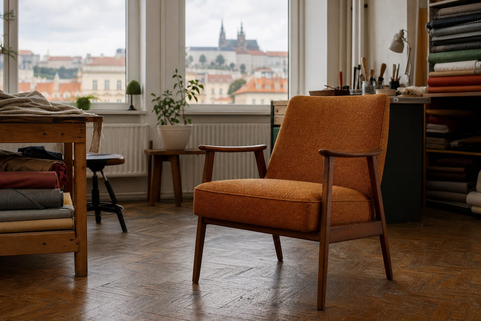 Craft and materials at Hurka Seat Works
